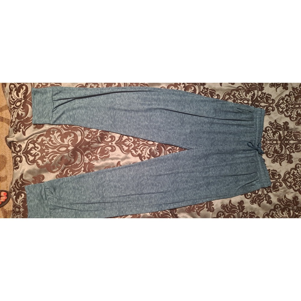 2 Pairs Of Real Essentials Joggers‎ XL Purple & Blue/green